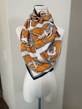 Burberry x Peter Saville Mythical Alphabet Silk Scarf | Archive Piece